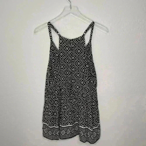 Torrid Black White Polka Dot Boarder Print Challis Cami 1 1X 14/16 - Picture 8 of 8